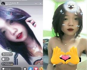 Linda garota Hoang meus spreads junto com seu amante e clipes de sexo filmados