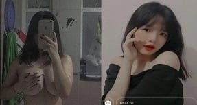 Phuong Duyen estava espalhado para pulverizar água como chuva
