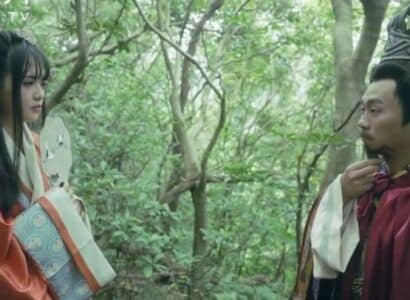 Liu Bei estupro a jovem na floresta